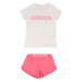 Calvin Klein Underwear Pyžamo 'POWER'  ružová / biela