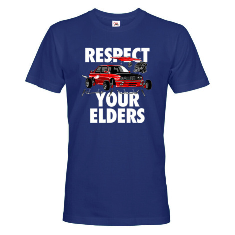 Pánské tričko s potiskem BMW E30 -  tričko pre milovníkov aut