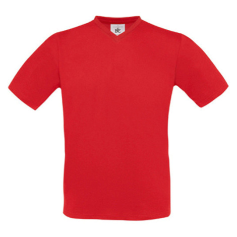 B&amp;C Pánske tričko TU006 Red B&C