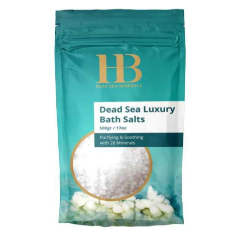 HB Dead Sea Minerals Luxusná soľ do kúpeľa 500g