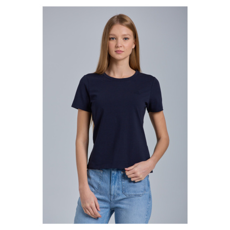 TOP GANT CTN/ELA SS TOP EVENING BLUE