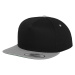 Classic 5 Panel Snapback Blk/Silver