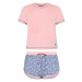 Dámske pyžamo A05135-0EGAY-E5910 - ružová - Diesel růžová