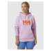 Ružová dámska mikina s kapucňou HELLY HANSEN HH Logo Hoodie 2.0