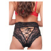 Dámské kalhotky LingaDore 1400B-2 High brief Farba: Čierna