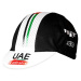 PISSEI Cyklistická čiapka - UAE TEAM EMIRATES 23 - biela/čierna