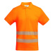 Roly Atrio Pánske reflexné polo tričko HV9318 Fluor Orange 223