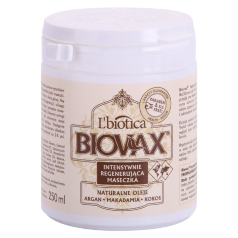 L’biotica Biovax Natural Oil revitalizačná maska pre dokonalý vzhľad vlasov