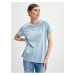 Light blue women's T-Shirt Guess 1981 - Women