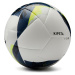 Futbalová lopta F550 Hybride veľkosť 4 bielo-žltá