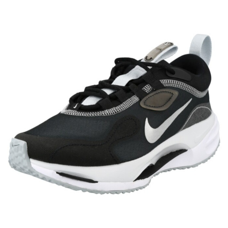 Nike Sportswear Nízke tenisky 'SPARK'  čierna / strieborná / biela