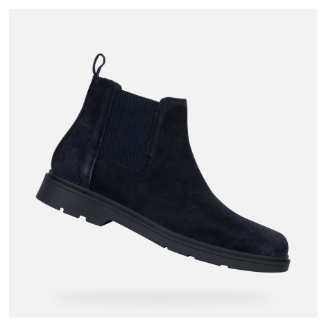 Black men's ankle boots Geox Spherica EC1 - Men's