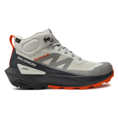 Salomon Trekingová obuv Elixir Activ Mid Gore-Tex L47456700 Sivá