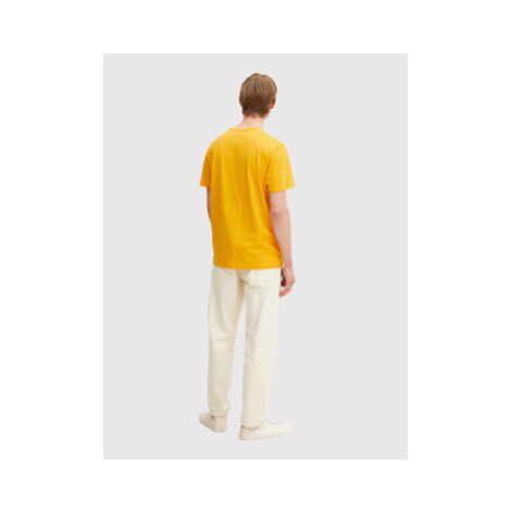 Tom Tailor Tričko 1031618 Žltá Regular Fit