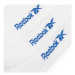 Reebok Súprava 3 párov kotníkových ponožiek unisex R0253-SS24 (3-pack) Biela