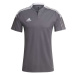 adidas TIRO21 POLO Pánske futbalové tričko, sivá, veľkosť