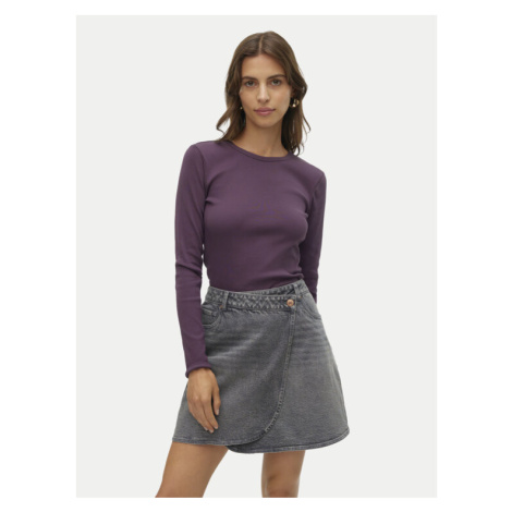 Vero Moda Blúzka Chloe 10306897 Fialová Slim Fit