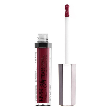 Nyx Professional Make Up  Gloss Slip Tease Full Color Lip Lacquer - 06 Strawberry  Lesky na pery