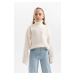 DEFACTO Girls Turtleneck Sweater