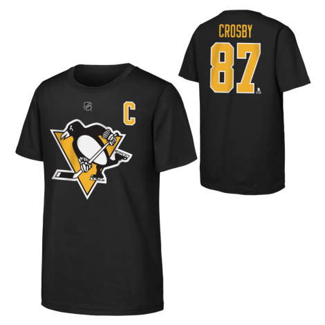 Pittsburgh Penguins detské tričko Sidney Crosby Flat Captains N&N Ctn Tee