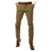 Men's camel chino trousers UX2599