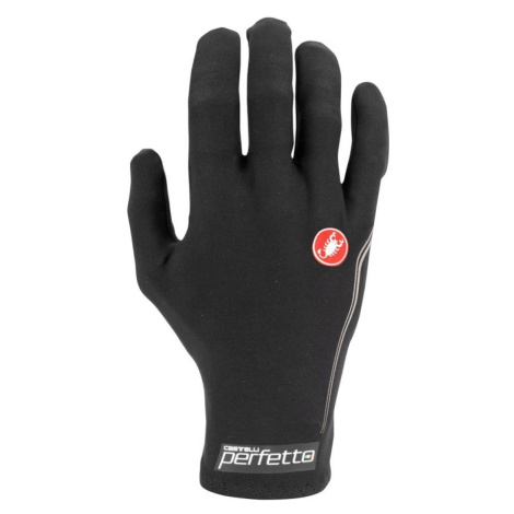 CASTELLI Cyklistické rukavice dlhoprsté - PERFETTO LIGHT - čierna