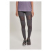 Women's Tech Mesh Leggings - Dark Grey