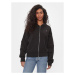 Tommy Jeans Mikina Tjw Zip Thru Bomber DW0DW17957 Čierna Regular Fit