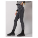 TMAVOSIVÉ DÁMSKE SKINNY DŽÍNSY NM-SP-L56.71-GRAY