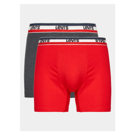 Levi's® Súprava 2 kusov boxeriek 37149-0817 Červená Levi´s