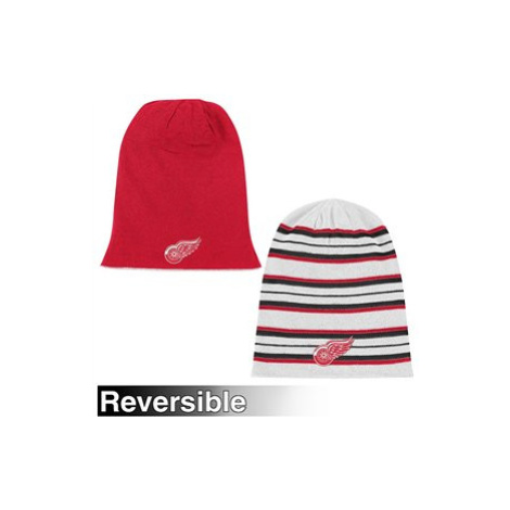 Detroit Red Wings zimná čiapka Reebok Faceoff Long Reversible Knit Hat