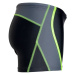 Axis AQUASHORT Pánske nohavičkové plavky, čierna, veľkosť