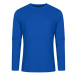 Excd by Promodoro Men´s T-Shirt Long Sleeve Pánske tričko s dlhým rukávom CD4097 Cobalt Blue