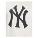47 Brand Tričko MLB New York Yankees Imprint 47 Echo Tee BB017TEMIME544104CL Écru Regular Fit