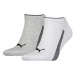 Puma SNEAKERS 2P UNISEX Ponožky, sivá, veľkosť