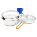 GSI Outdoors Glacier Stainless 1 Person Mess Kit