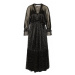 IRO Každodenné šaty Mawson AN083 Čierna Regular Fit