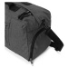 EASTPAK Cestovná taška  čierna / čierna melírovaná