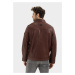 Bunda Camel Active Leather Blouson Brown2