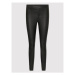 Remain Kožené nohavice Snipe RM774 Čierna Slim Fit