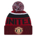 New Era SPORT Y CUFF BEANIE MANCHESTER UNITED Pánska čiapka, červená, veľkosť