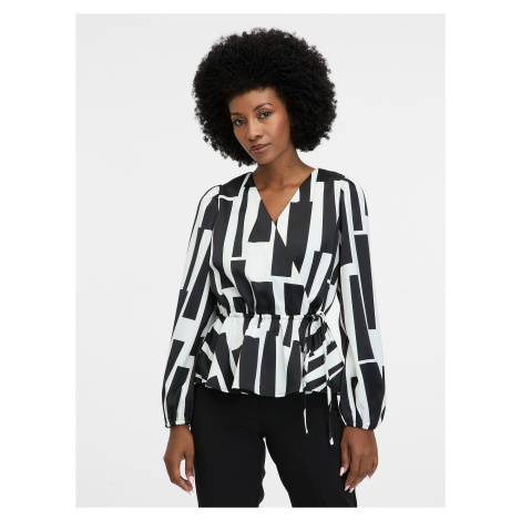 Black women's patterned blouse ORSAY - Women