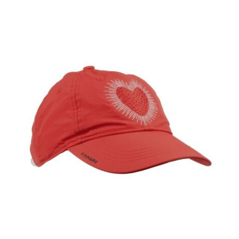 Finmark CAP Detská šiltovka, červená, veľkosť