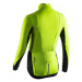 Dámska cyklistická bunda do chladného počasia zelená