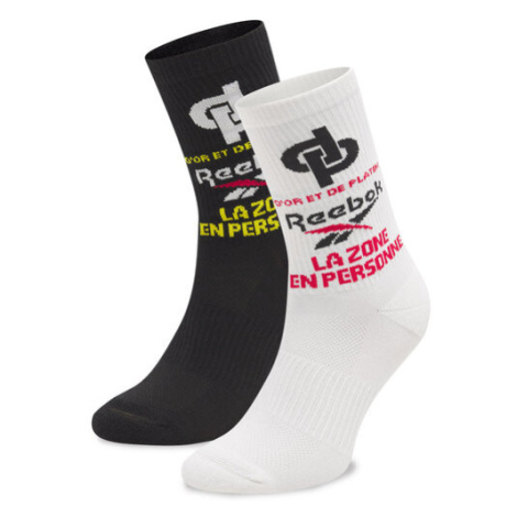 Reebok Súprava 2 párov vysokých ponožiek unisex JUL CREW SOCK HI3894 Farebná