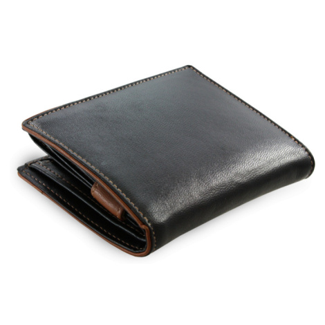 Černohnědá pánská kožená peněženka s vnitřní zápinkou 514-8140-60/40 Arwel