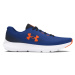 Chlapčenská športová obuv (tréningová) UNDER ARMOUR UA BGS Charged Rogue 4 tech blue black orang