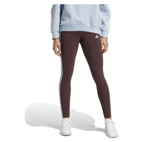 Dámske legíny ADIDAS W 3S LEG-IY4192-Brown