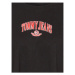 Tommy Jeans Curve Tričko Varsity DW0DW15689 Čierna Oversize
