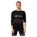 Women's T-shirt Nebbia Intense Mesh T-shirt 805 black